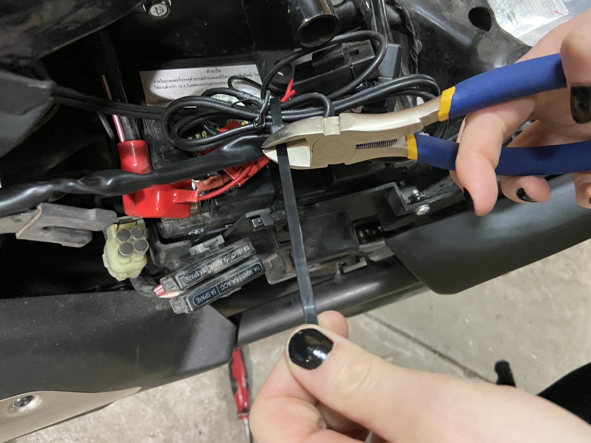 Step By Step Guide Installing Heated Grips On A Motorcycle