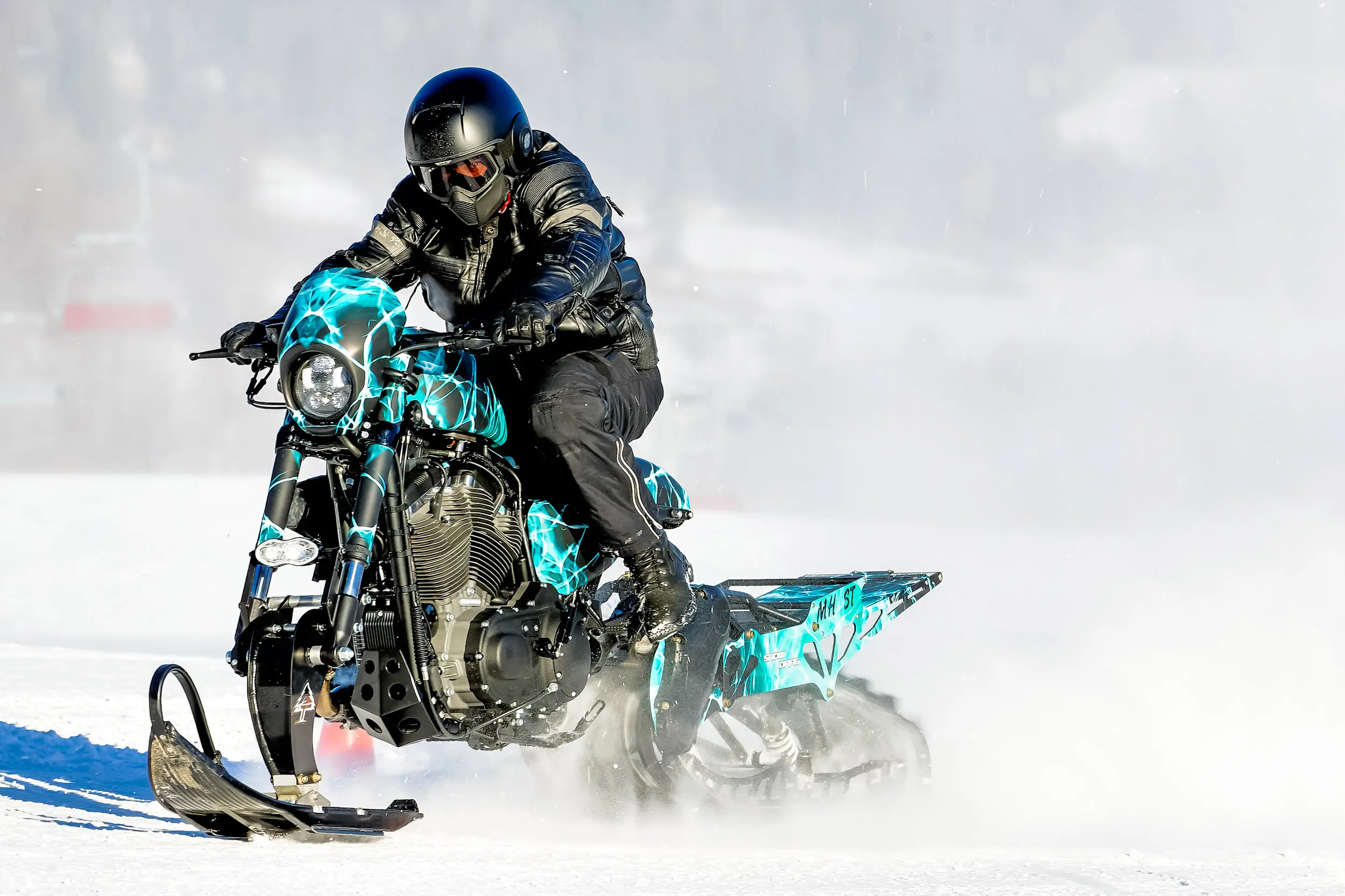 Harley Davidson snow bike 2017