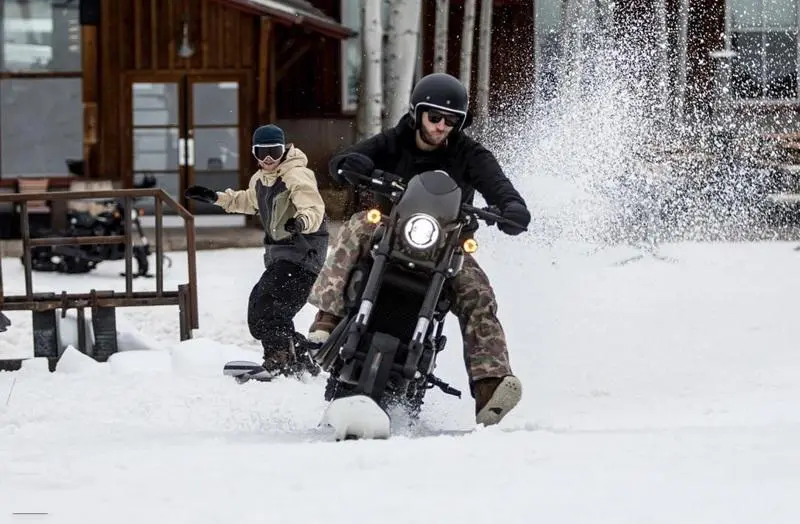 Harley-Davidson snow bike 2017