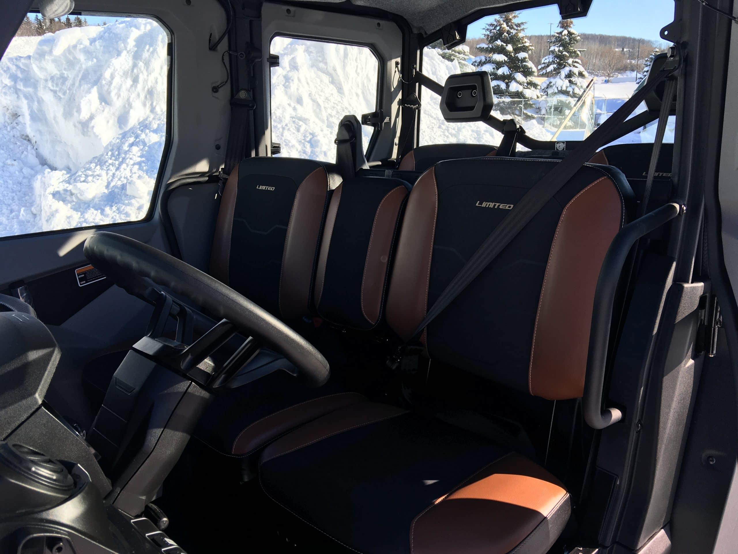 Meet The New Can Am Defender Limited 2020 And Machines - 2021 Can Am Defender Seat Covers
