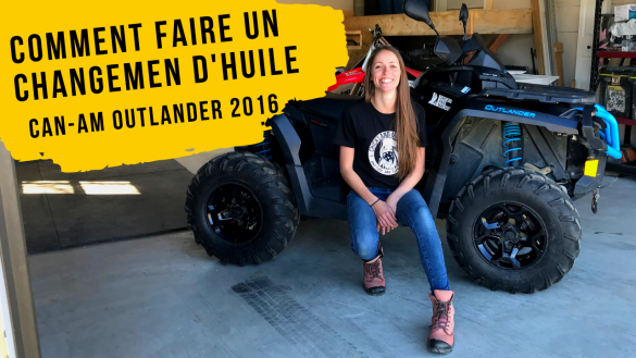 Comment faire un changement d'huile sur Can-Om Outlander 2016
