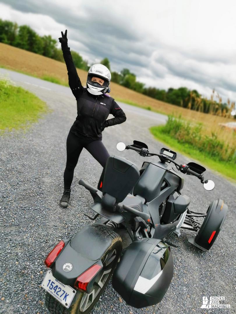 manteau gants Can-Am