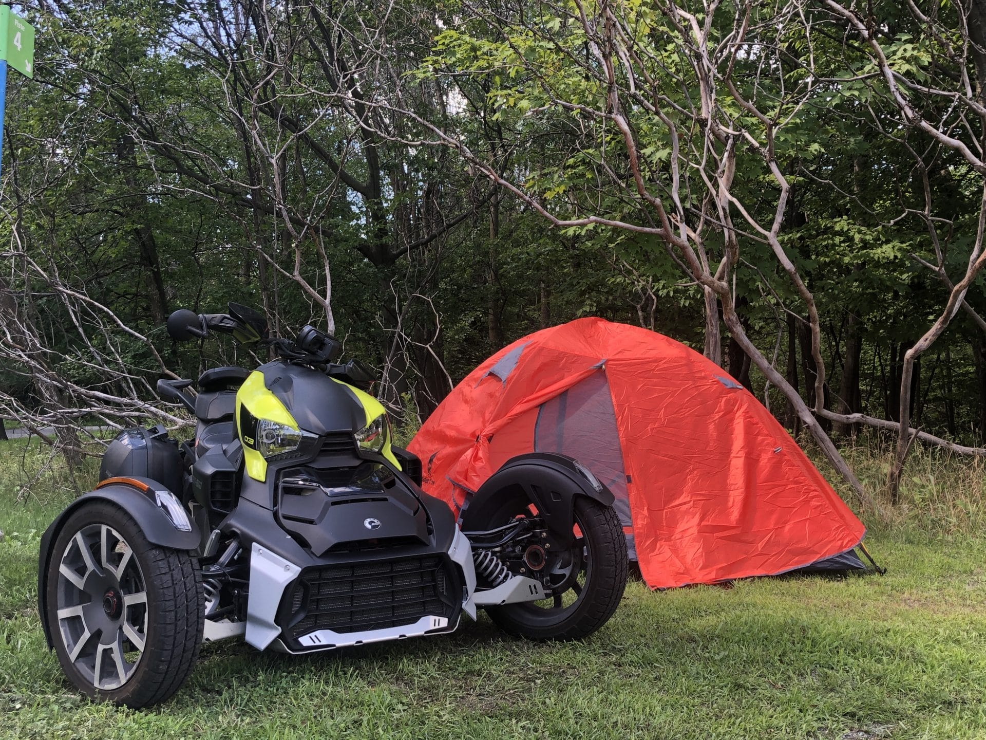 Faire du camping en Ryker