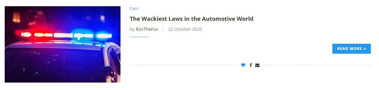 Wakiest law automotive