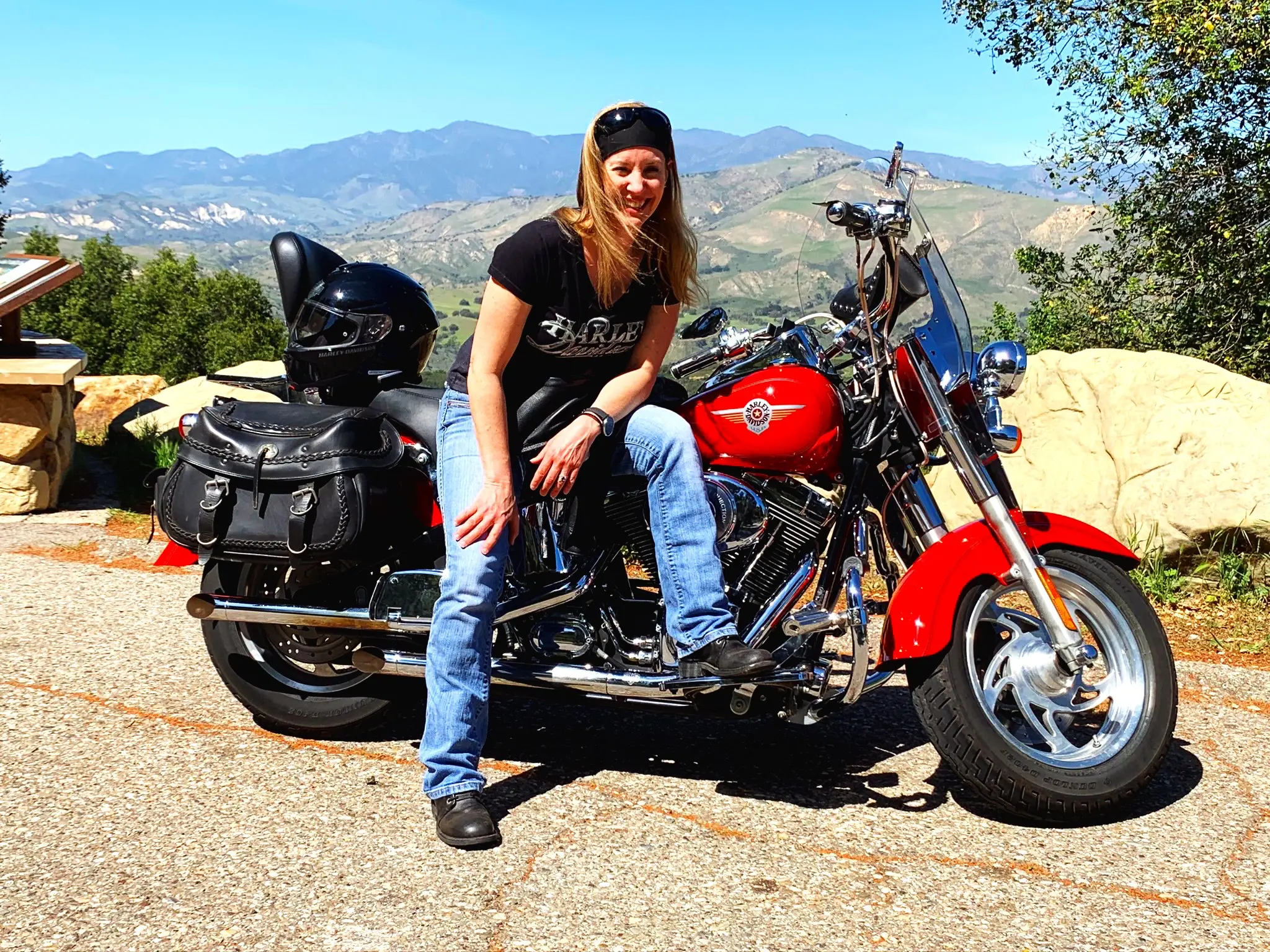 Meet Robin The Lady Biker, our California Contributor!