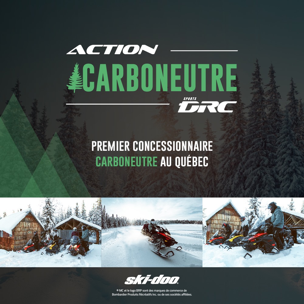 Sports DRC devient le premier concessionnaire carboneutre au Québec 5 Sports DRC devient le premier concessionnaire carboneutre au Québec