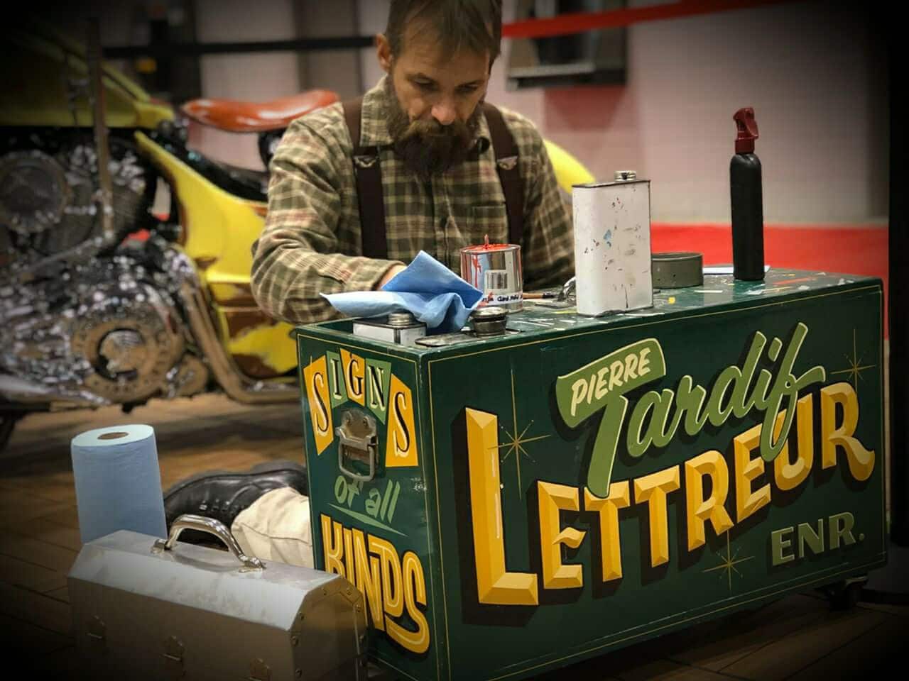 Pierre Tardif, Hand Letterer (Trucks)
