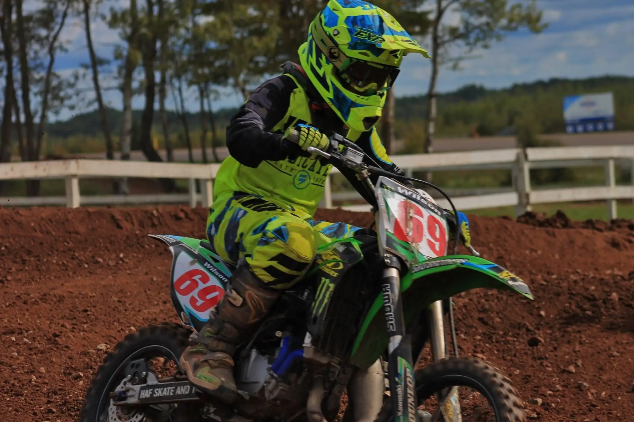 Protections motocross enfant