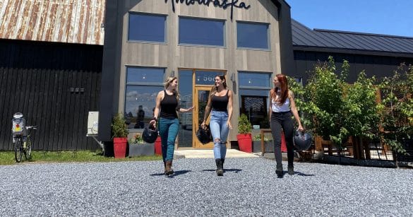 Roadtrip à moto entre filles au Bas Saint-Laurent !