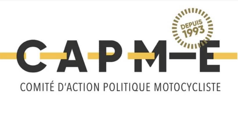 Le CAPME : comité d'action politique motocycliste escargot. Source: https://www.capm.ca/fr/accueil Le CAPME : comité d'action politique motocycliste escargot. Source: https://www.capm.ca/fr/accueil