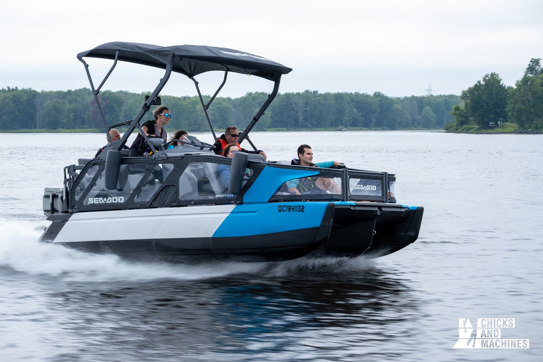 Le ponton Switch 2022 de Sea-Doo : les impressions d’une petite nouvelle ! 33 La conduite très réactive et intuitive du Switch