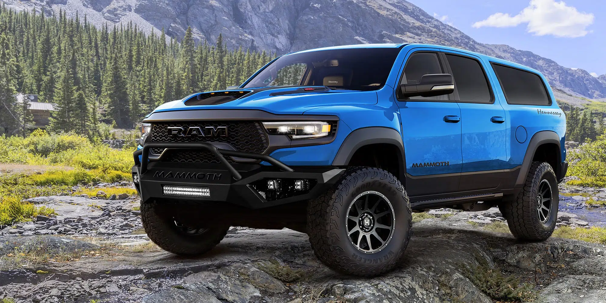 The nice looking Mammoth SUV. Source: http://hennesseyperformance.com/vehicles/dodge/ram-1500-trx/