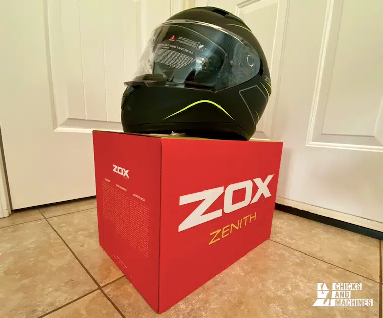 The Zox Zenith helmet has a Pinlock compatibility.