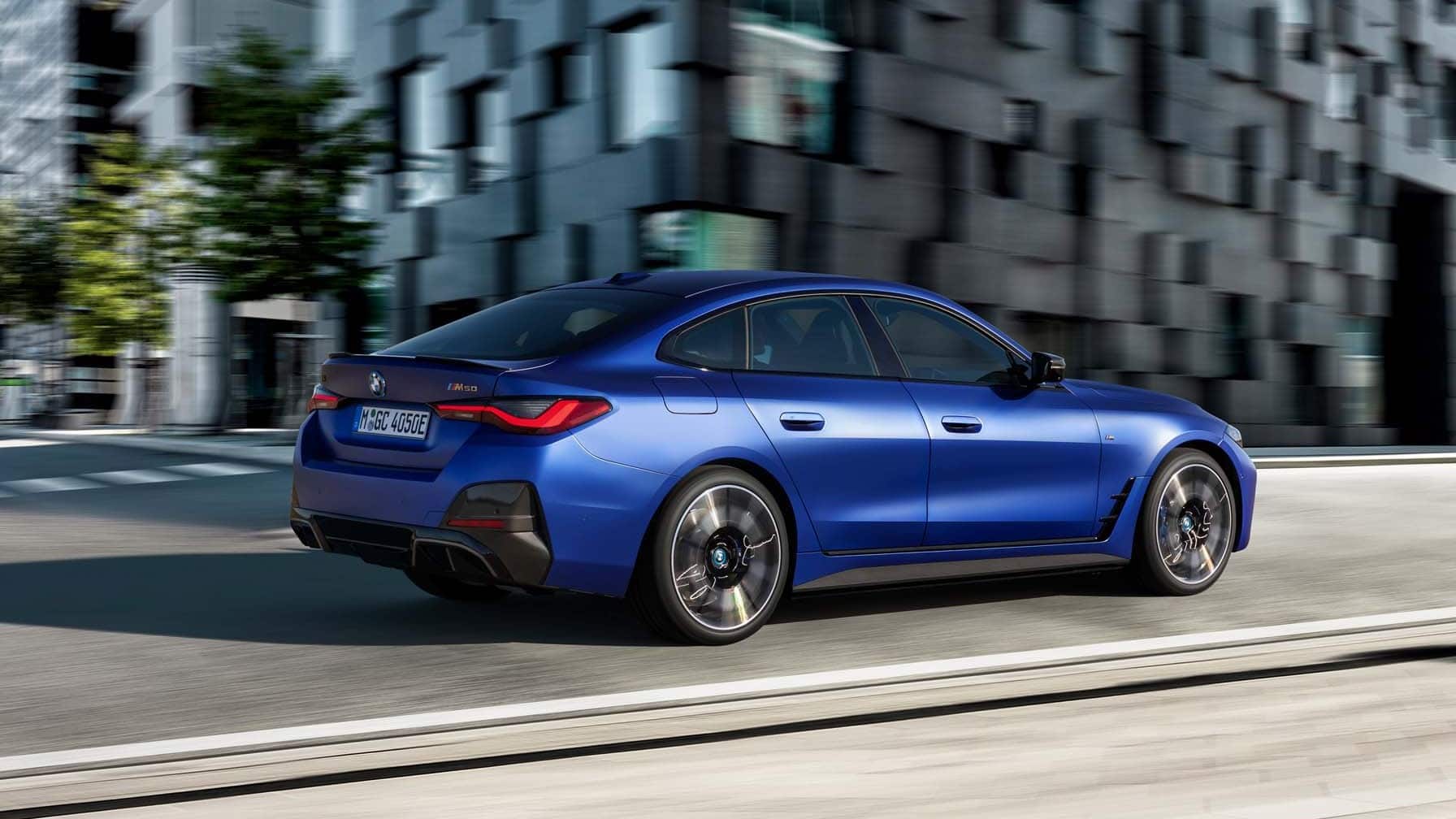 La BMW i4 2022 disponible en précommande au Québec ! 21 La BMW i4 eDrive est munie d’un seul moteur électrique. Source: www.guideauto.ca