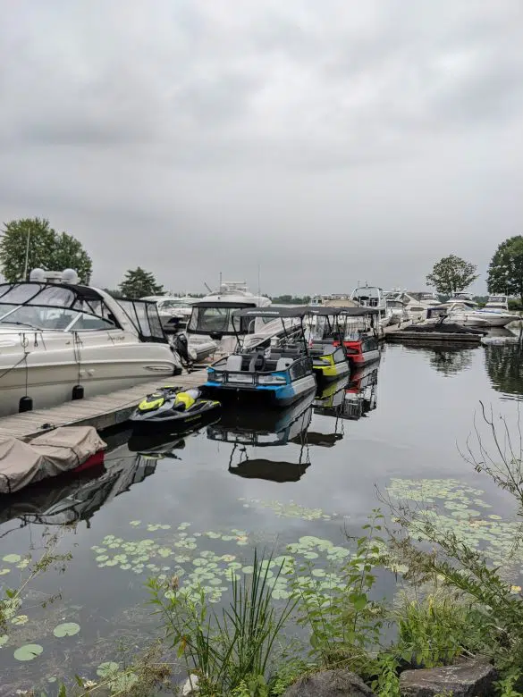 The 2022 Sea-Doo Switch pontoon