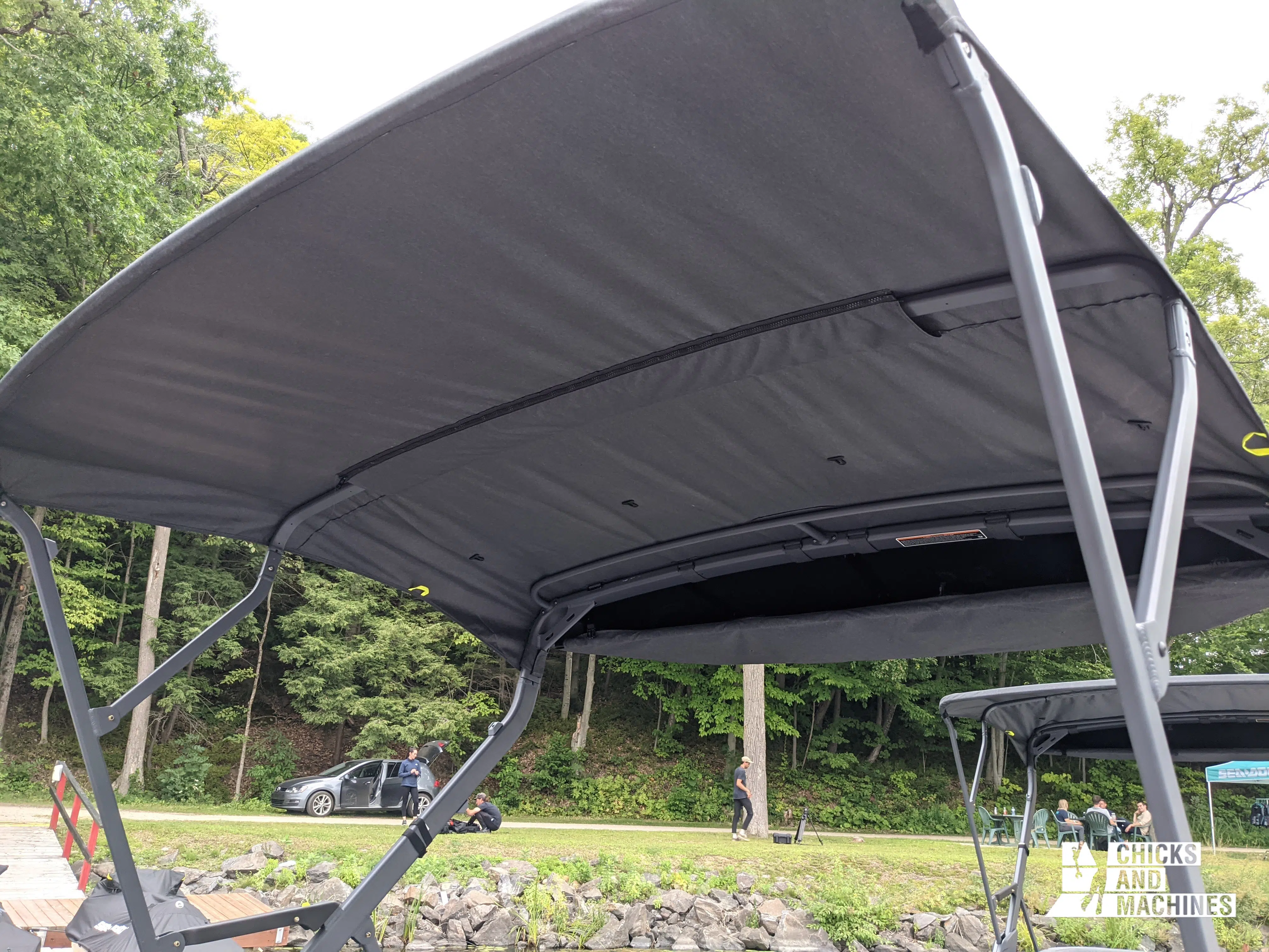 The Switch pontoon top