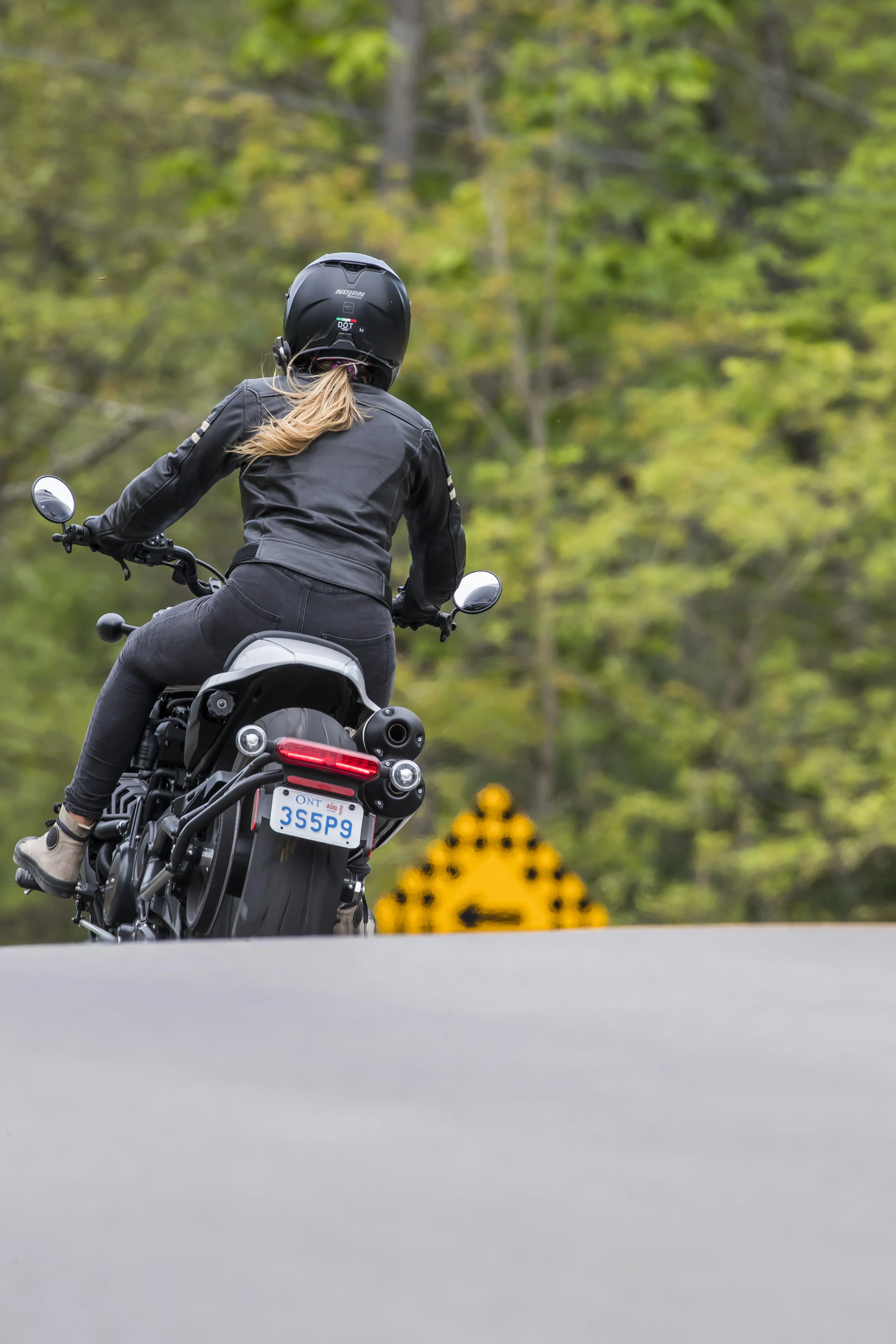 Get behind Cyndi on the 2021 Sportster S for a ride!