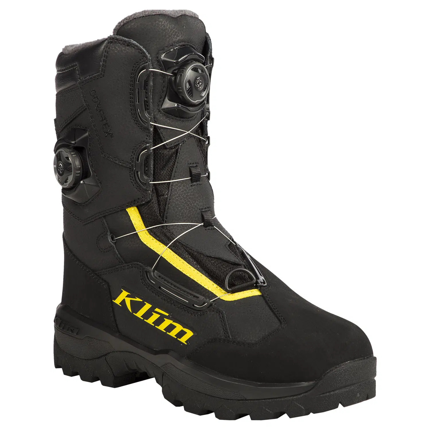 Botte de motoneige Adrenaline Pro GTX Boa, affichée à 469,95$. (Source : Klim.com)