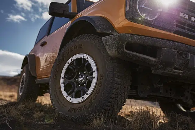 Le Ford Bronco équipé de l’ensemble Sasquatch