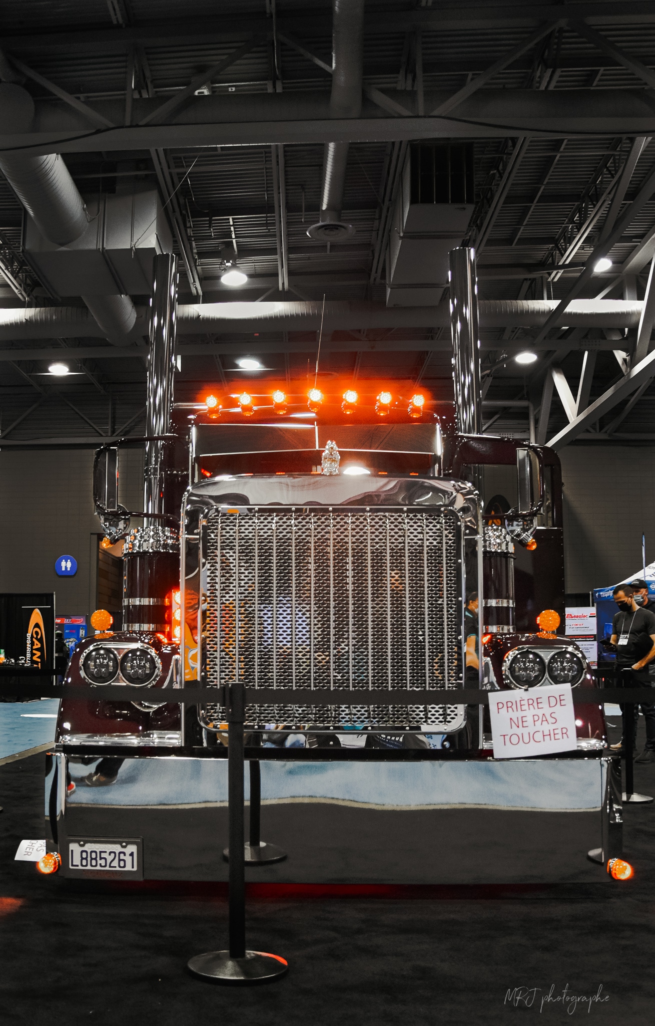 Une petite visite au Salon du camion lourd de Québec 3 Une des vedettes du Salon du Camion Lourd de Québec