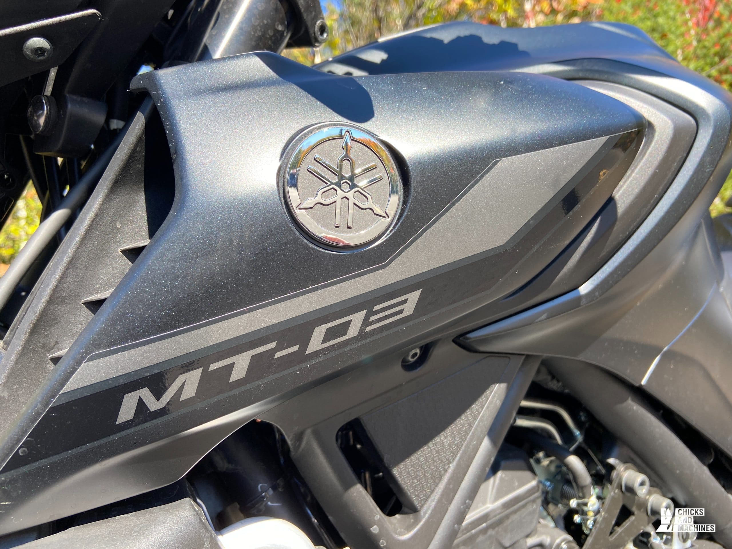 Details of the Yamaha MT-03 2021