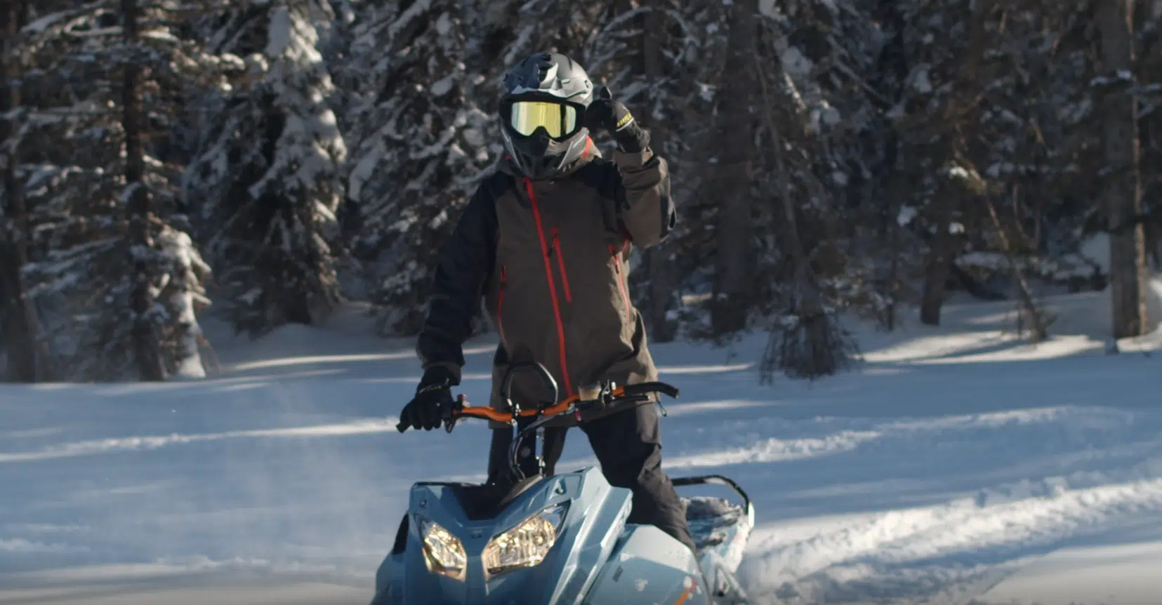 The basics of off trail snowmobiling with Ski-Doo