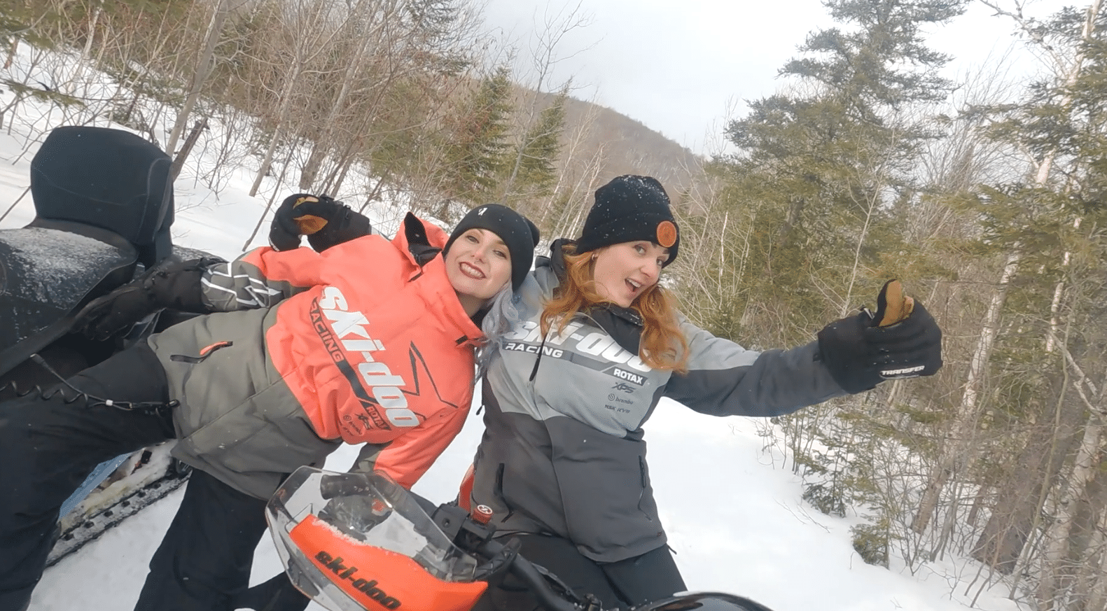 My First Day On a Snowmobile Ski Doo