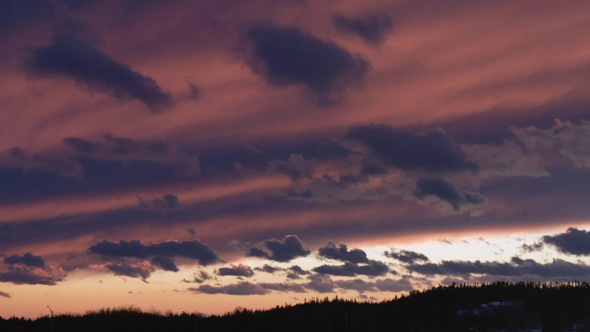 Magnifique coucher de soleil