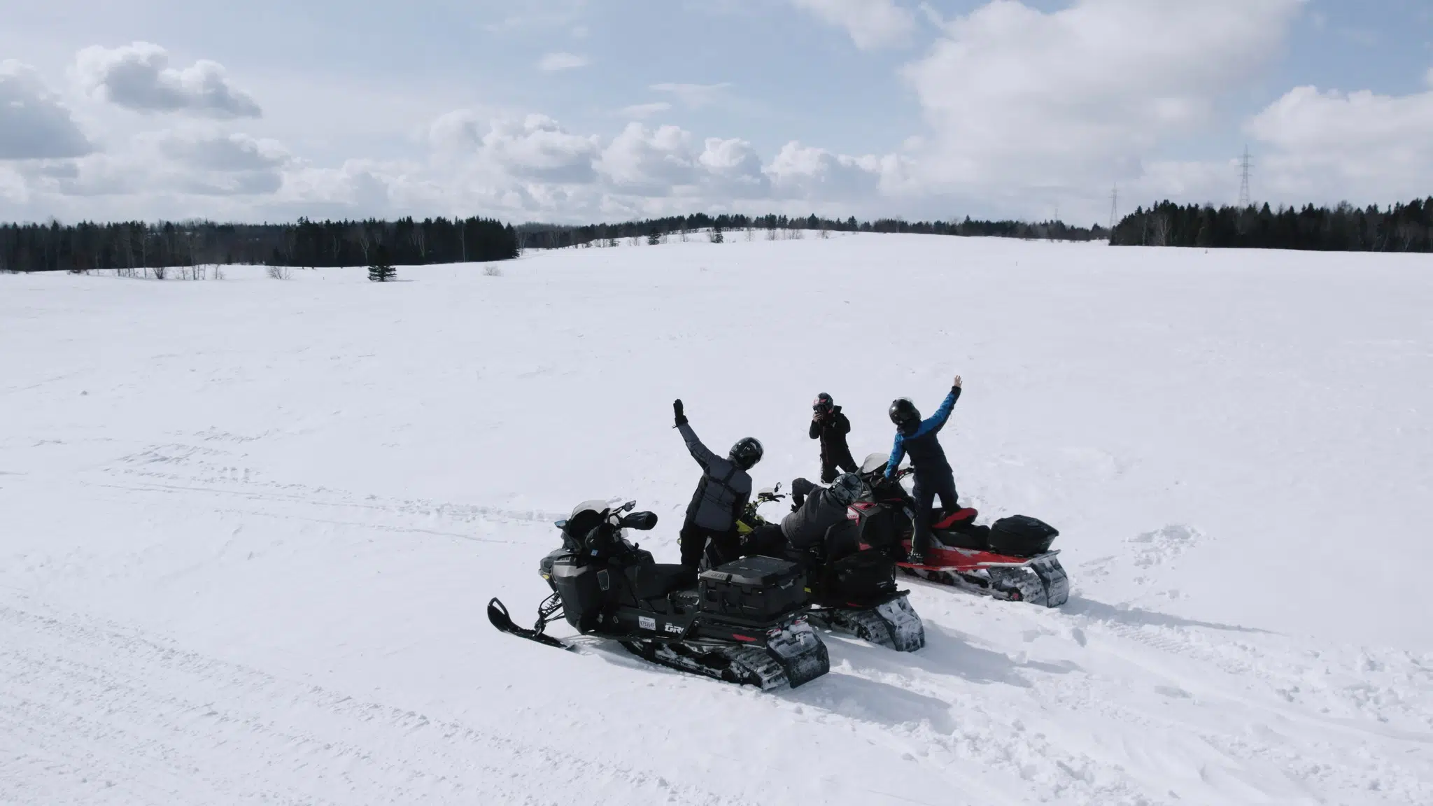 Les beaux paysages de notre voyage. Crédit photo: Snowride.tv