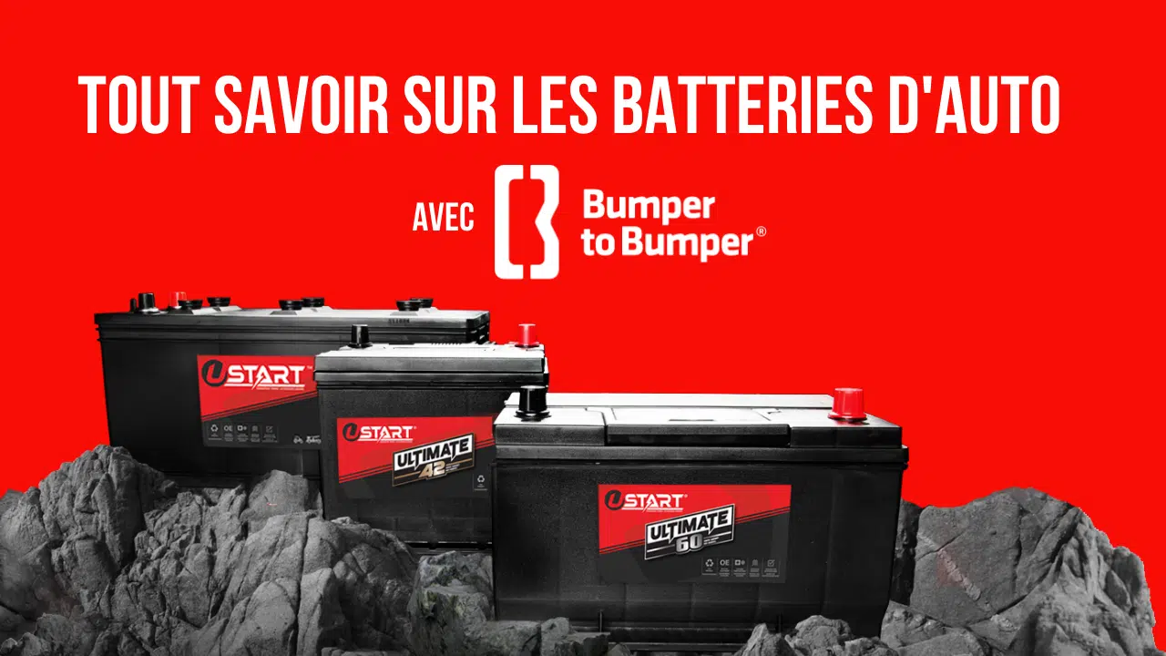 Batteries d'auto avec Bumper To Bumper