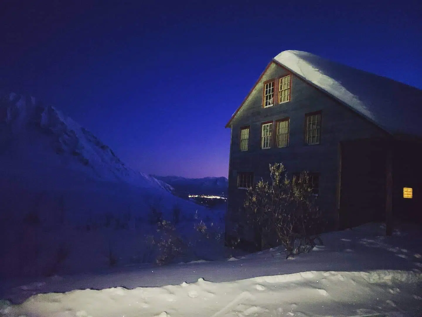 Winter blues: Night Hike