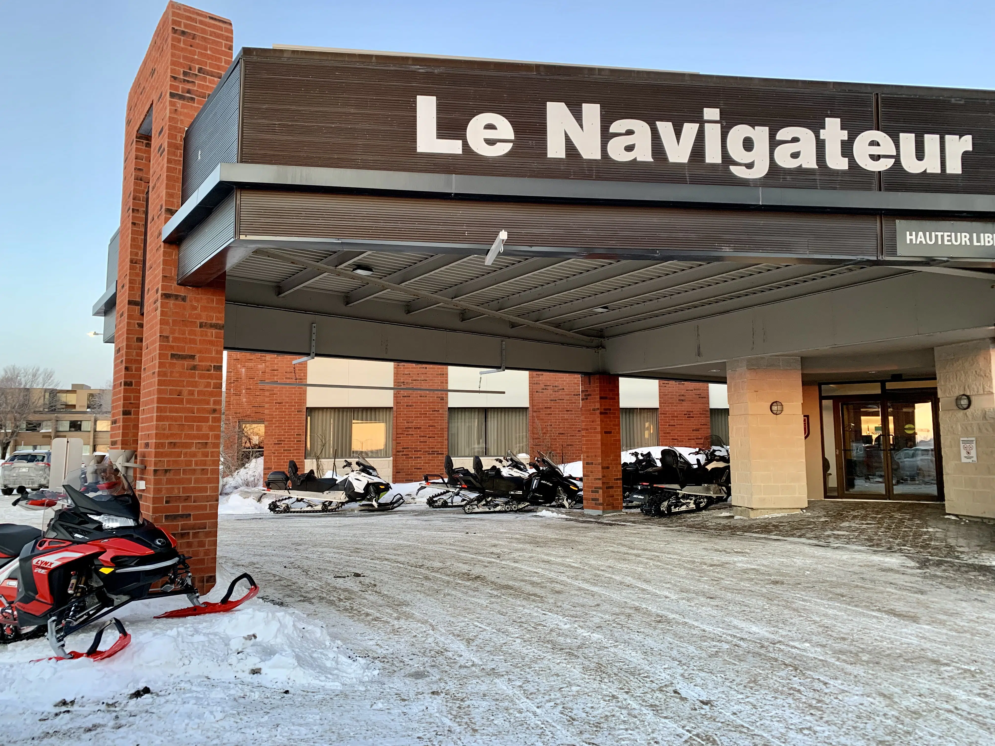 Arrivé à l'hotel Le Navigateur