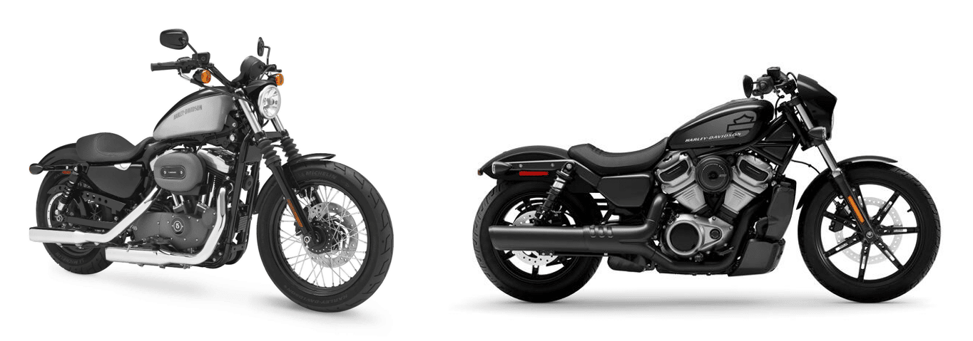 Comparaison entre la Harley-Davidson 883 et la Nightster 2022