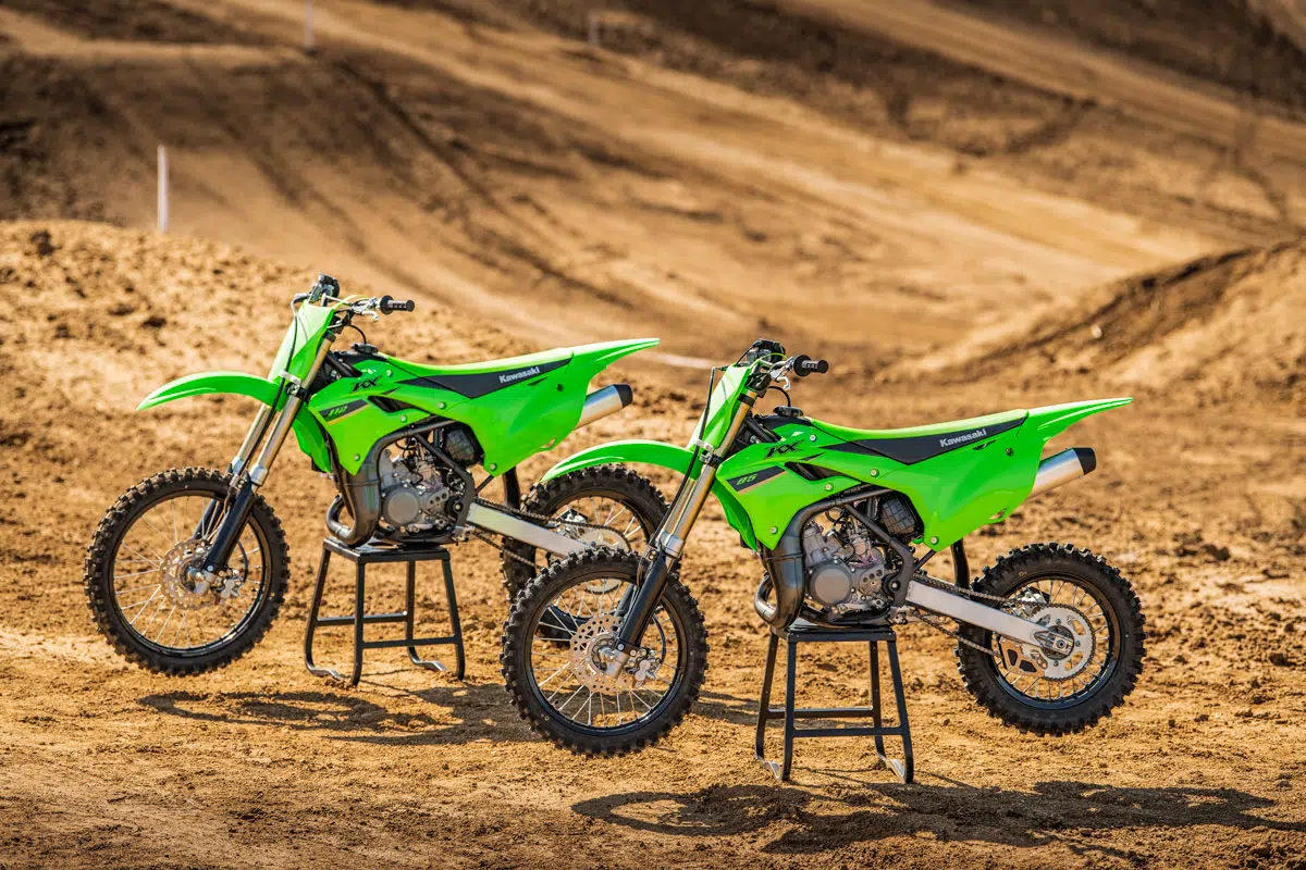 Kawasaki KX85 ou KX112? Quelle moto choisir?