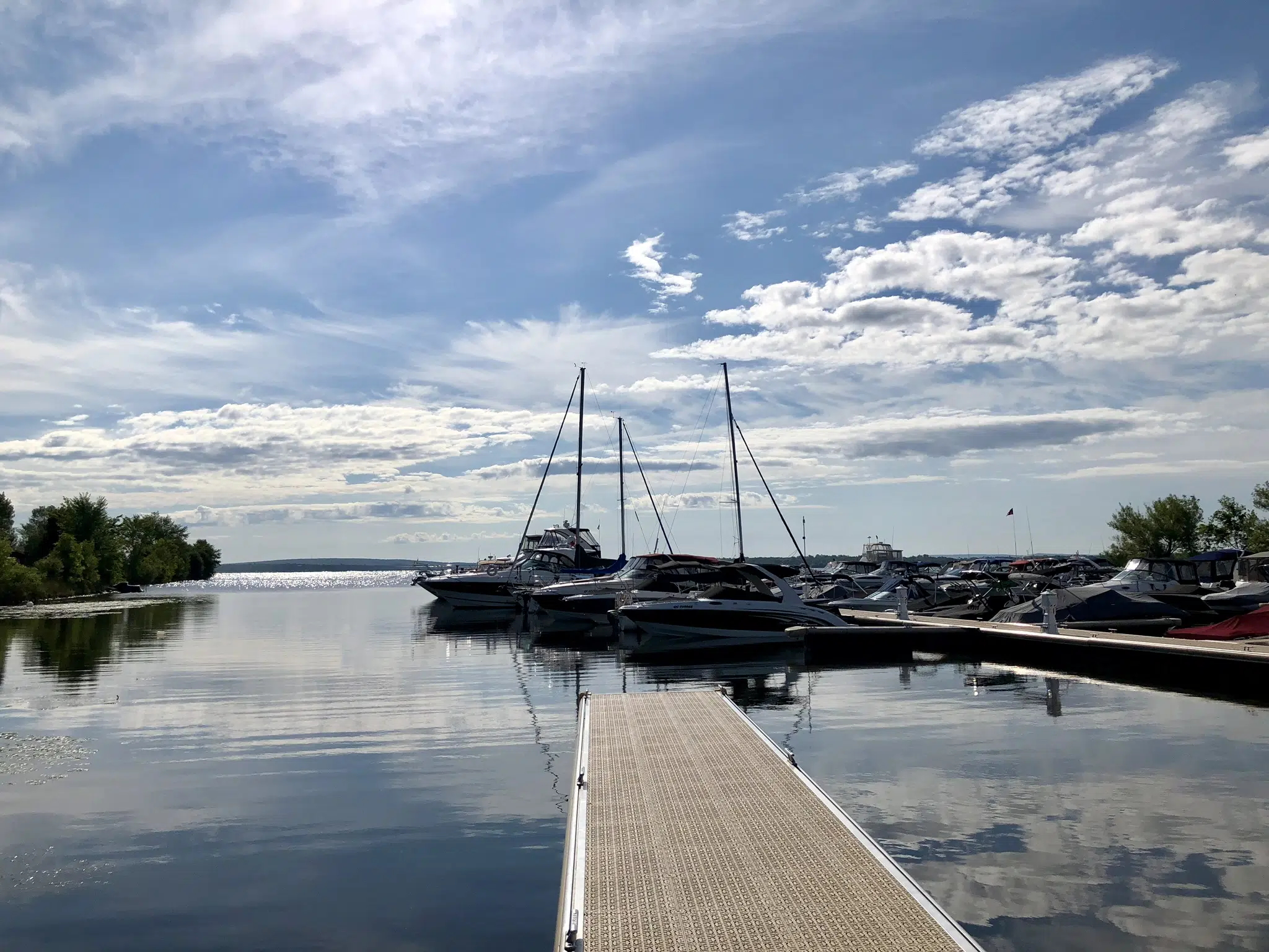 Marina du camping municipal de Brownsburg-Chatham