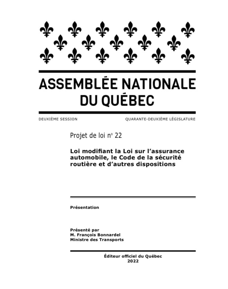 Assemblé Nationale Du Québec