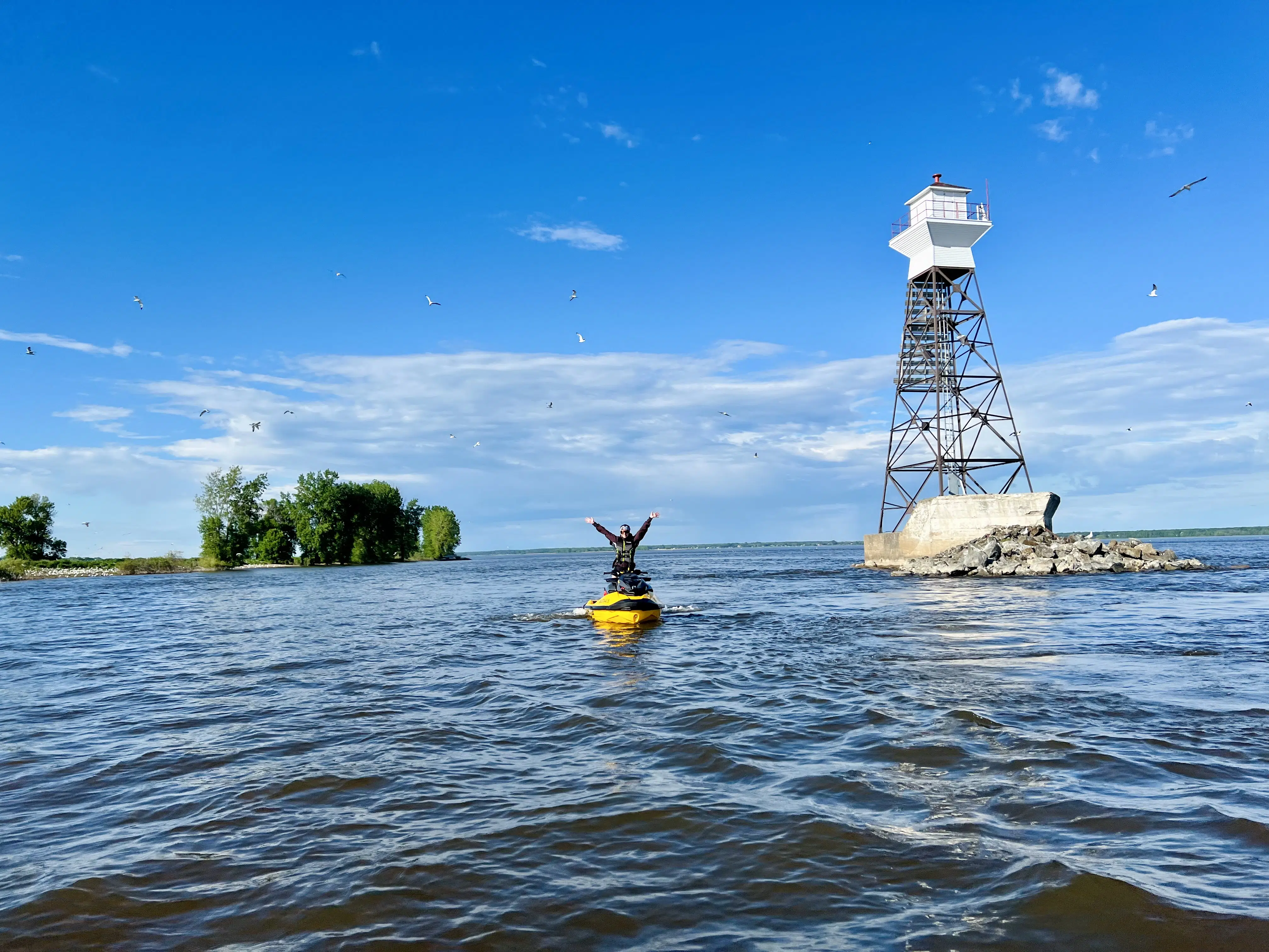 Motomarine Seadoo Fleuve St-Laurent Phare