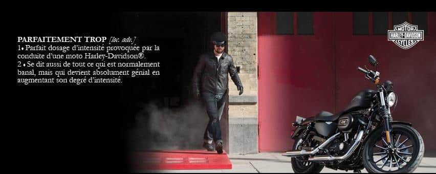 Jessica - Naître dans le monde Harley 7 Parfaitement Trop - la vision de vie de Jessica