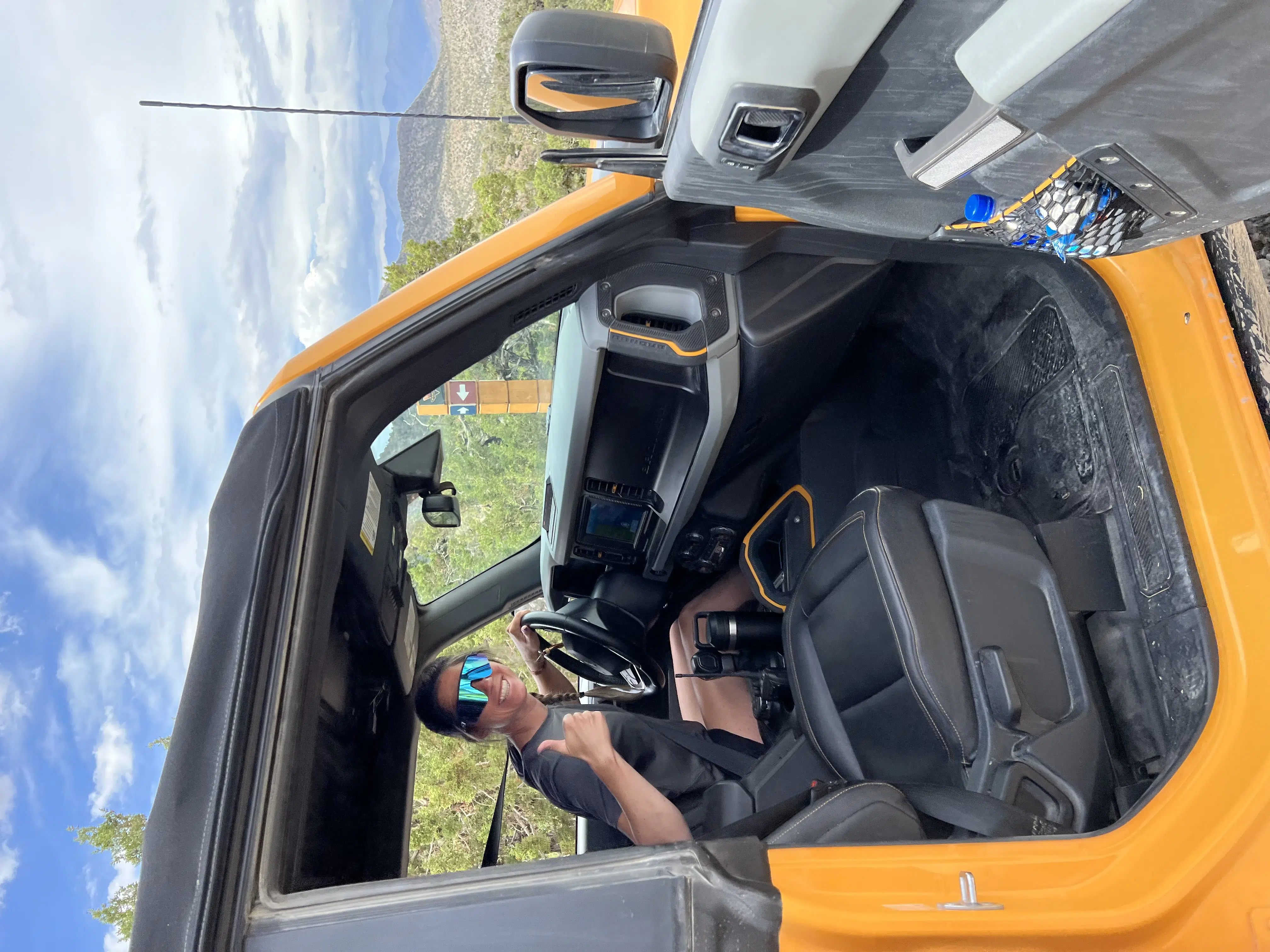 Ford Bronco Off Roadeo Las Vegas Yellow Smile