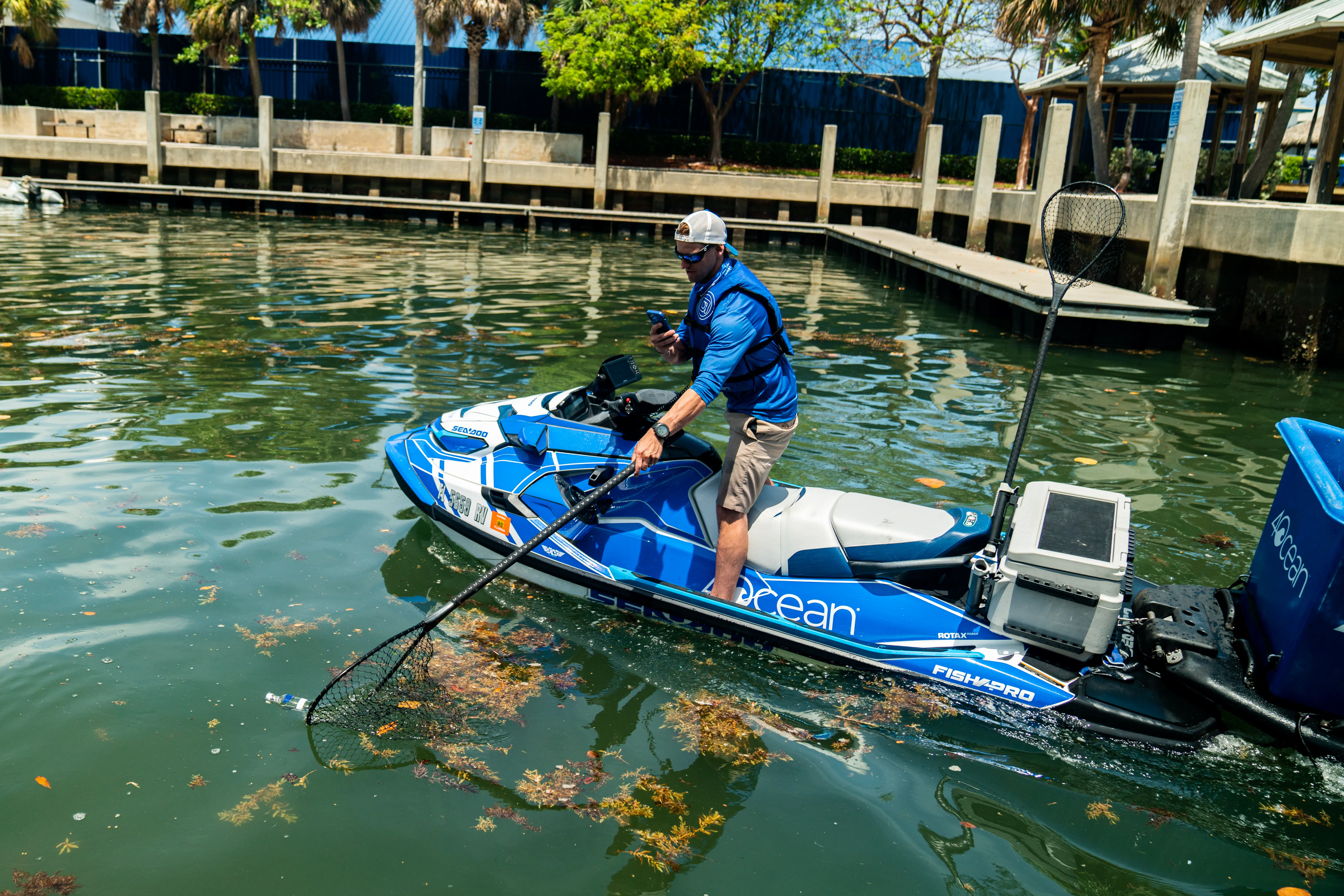 Sea-Doo helps clean oceans