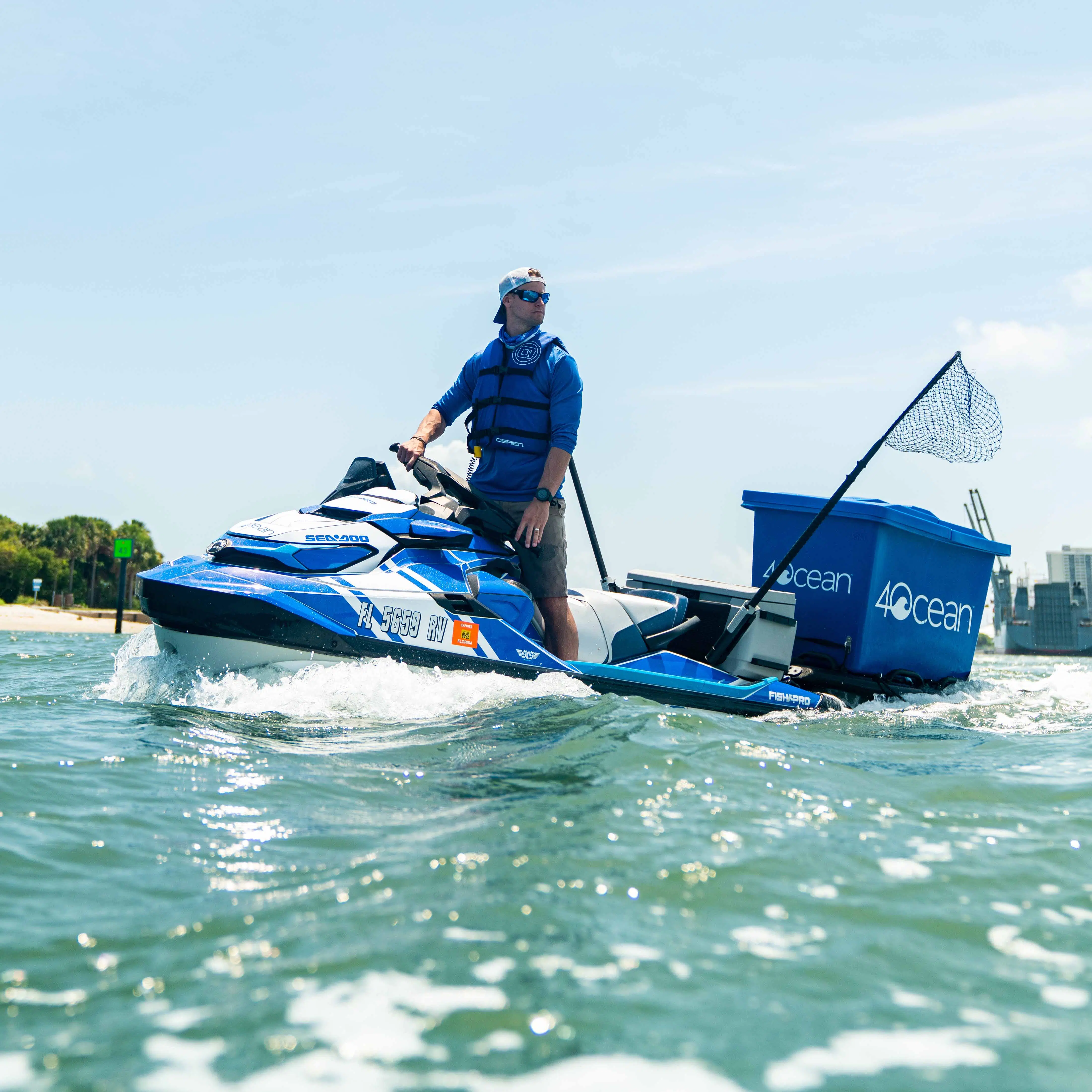 Sea-Doo and 4Oceans partners to clean oceans