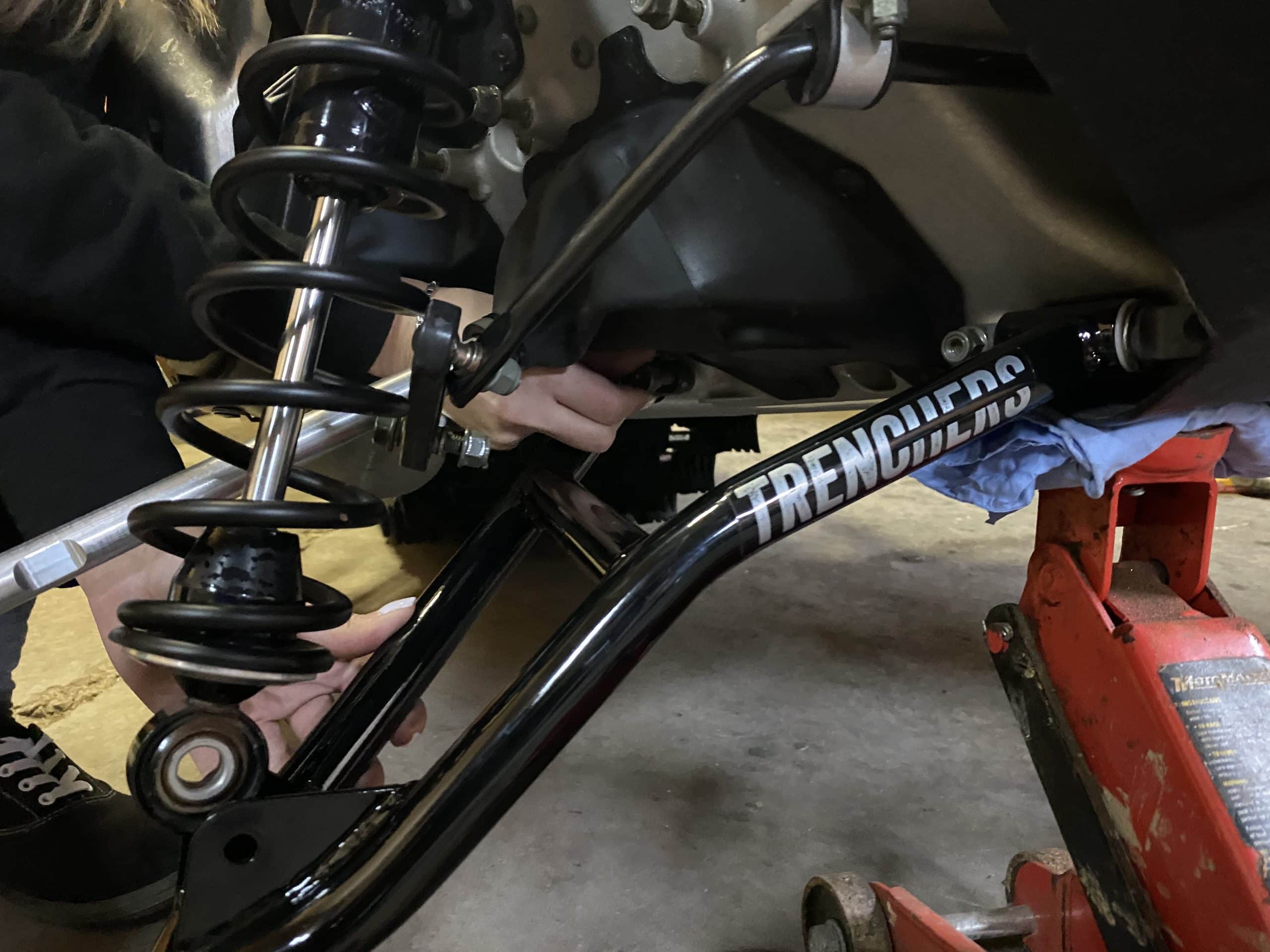 How to install your new snowmobile tables yourself 42 First step of the installation