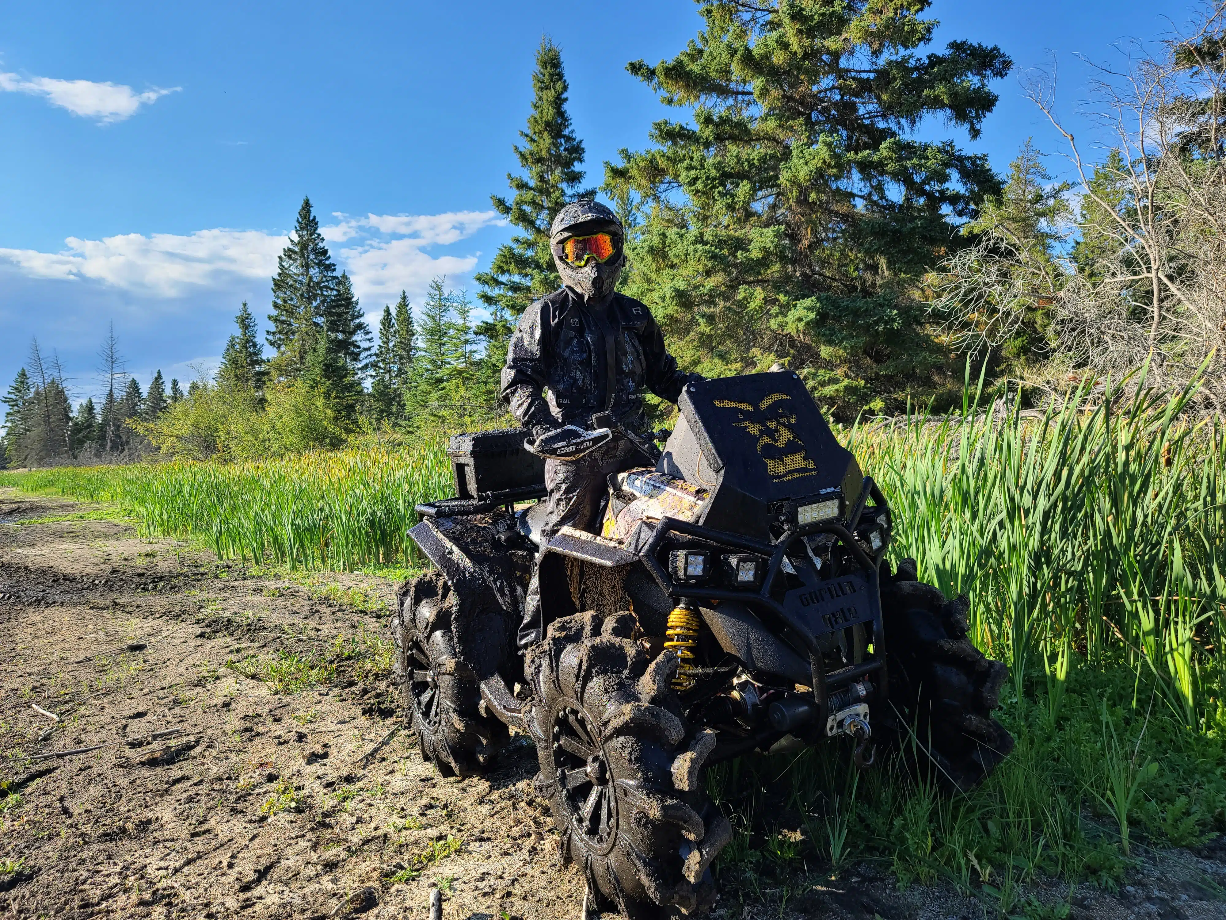 Her ATV now!