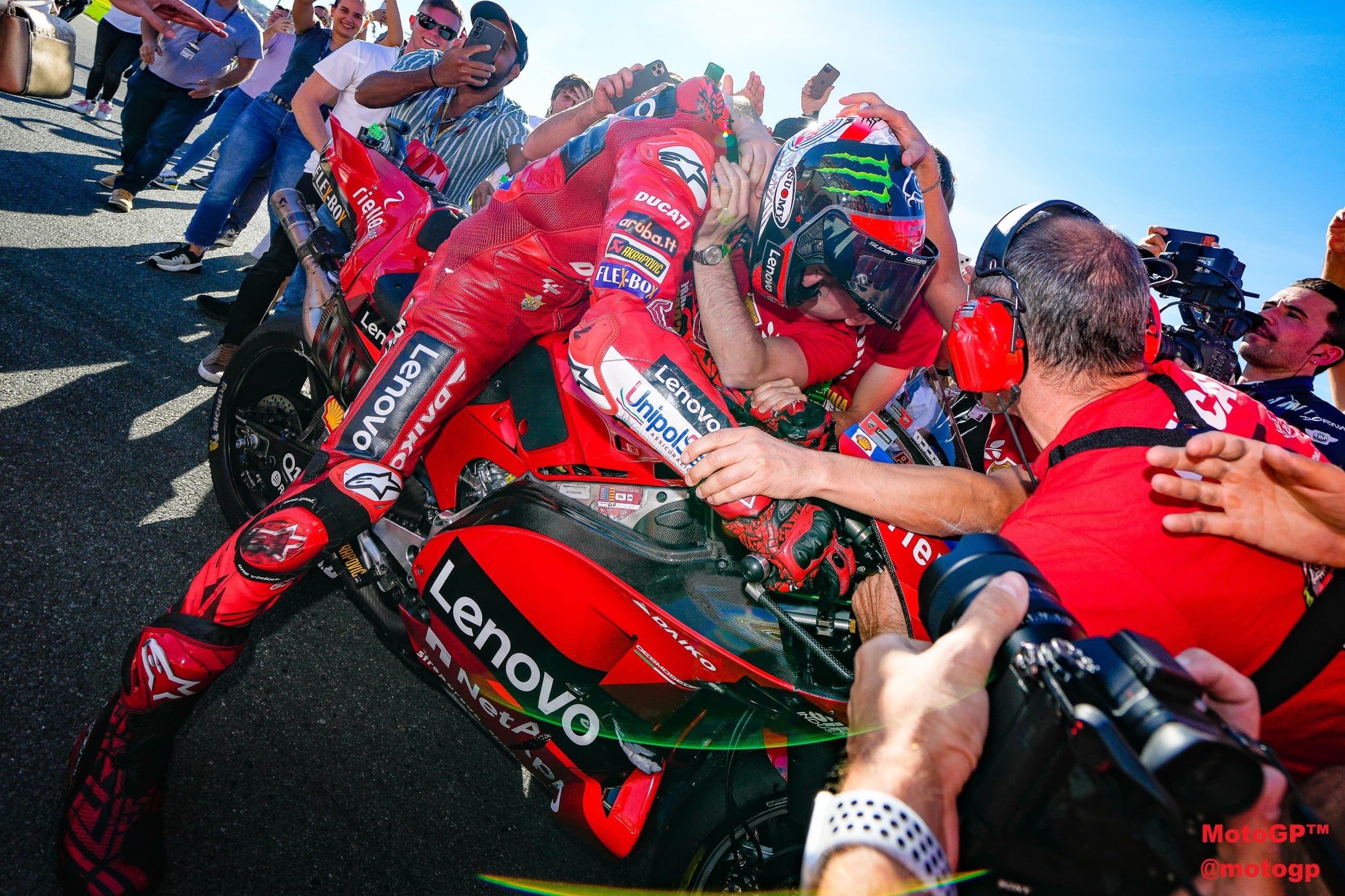 Ducati, grand champion 2022 26 Déclaré champion 2022 MotoGP™ @motogp