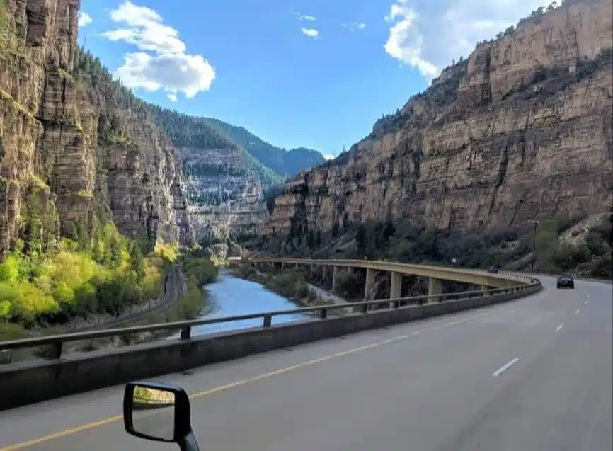 Route 70, État du Colorado - de l'autre côté de la frontière