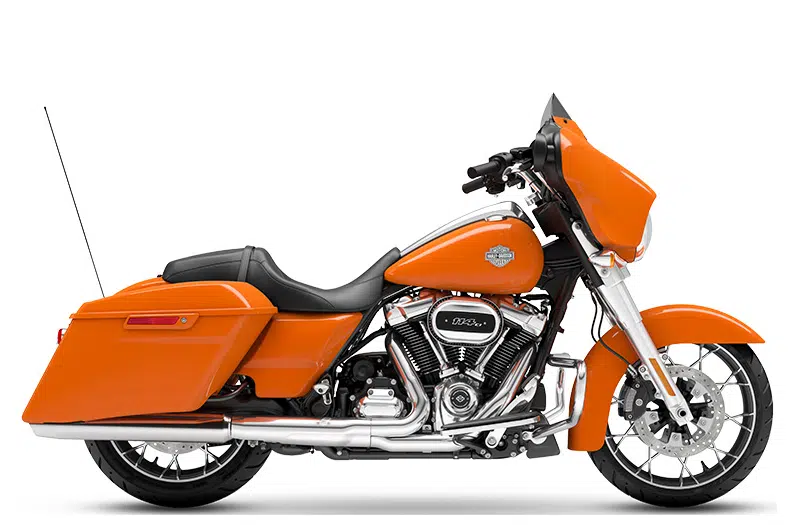 Que serait Harley-Davidson sans son éternel orange?