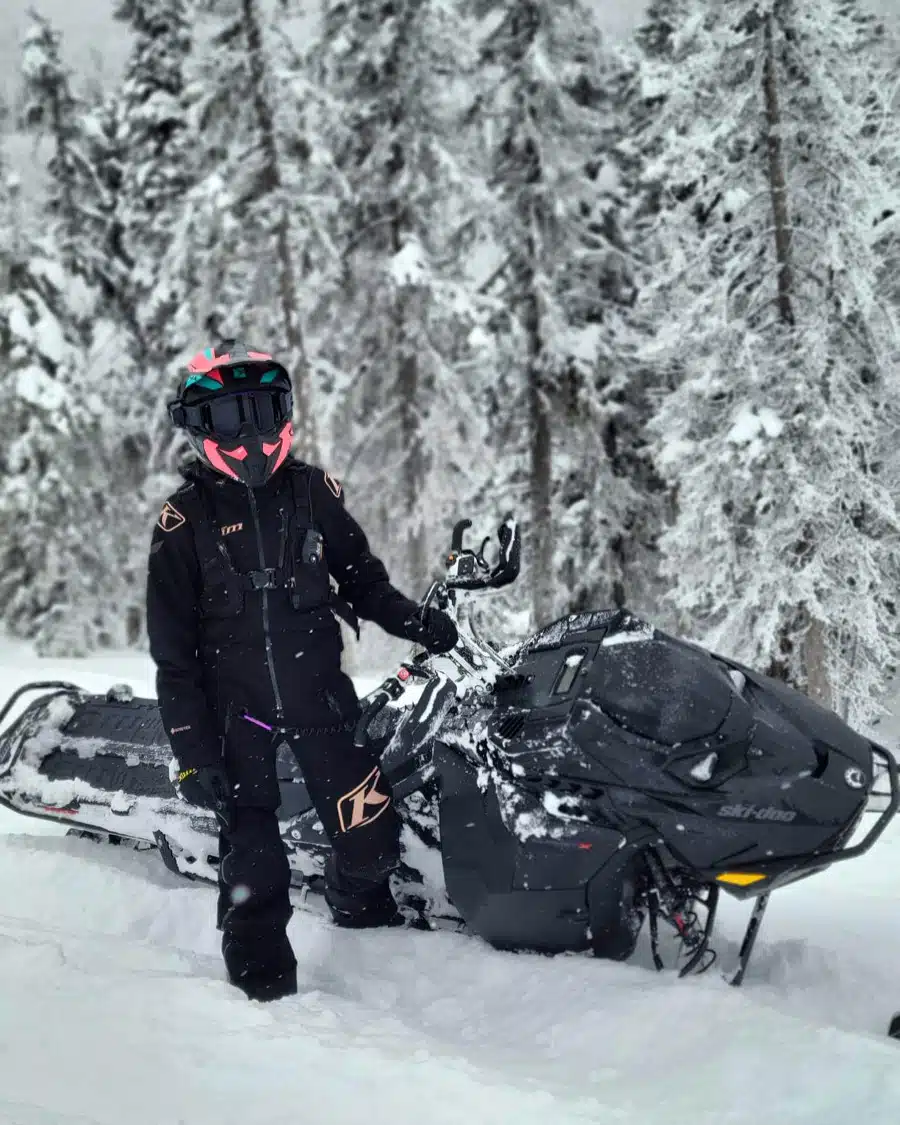 La veste peut être utilisée pour toute sortie hivernale