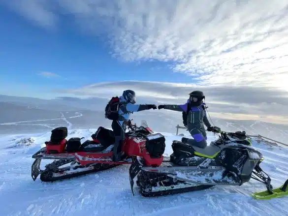 Une virée en motoneige grâce à Tourisme Gaspésie part 1
