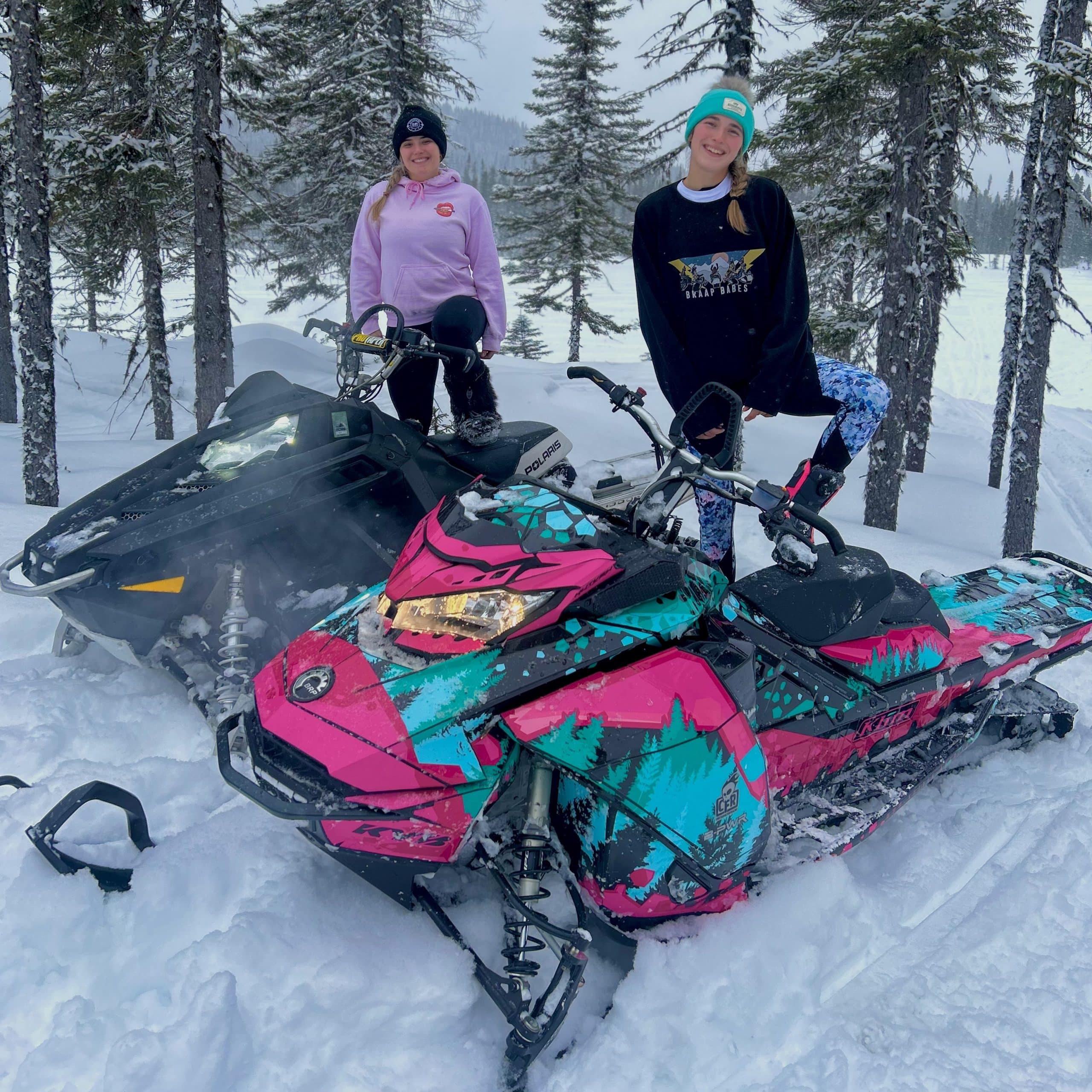 Cindy & Josiane - prendre la pause après l’hors-piste