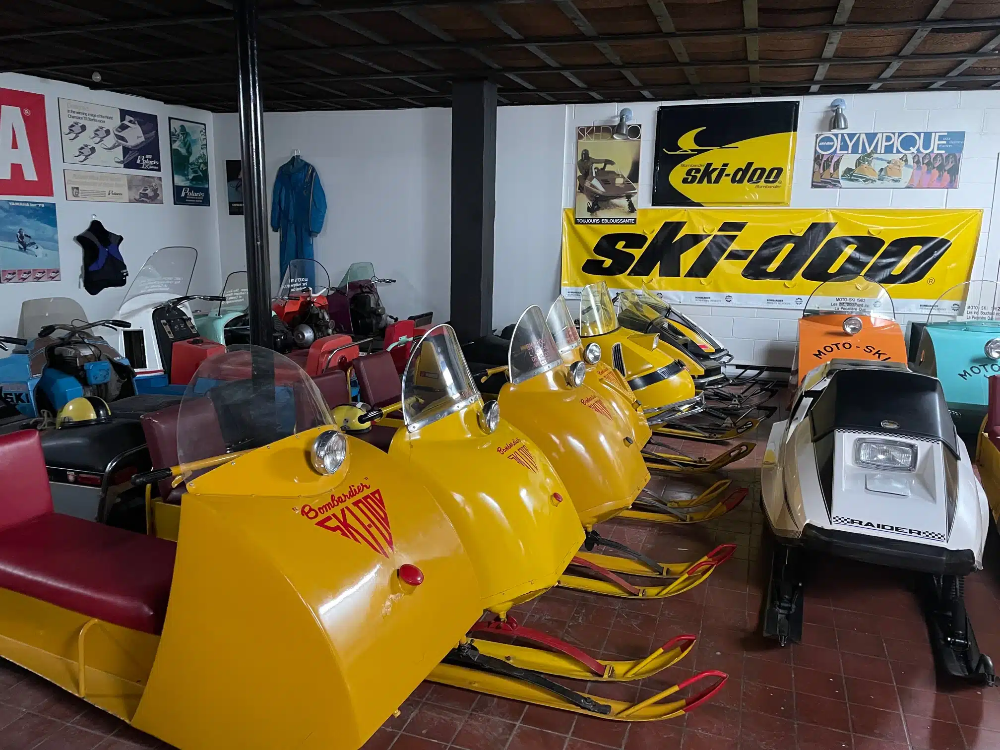 Copper Hotel's snowmobile museum